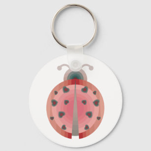ladybug-liefde sleutelhanger
