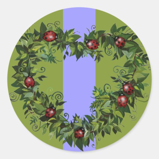 Ladybug Liefde Sticker (Voorkant)