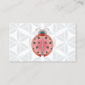 ladybug-liefde visitekaartje (Voorkant)