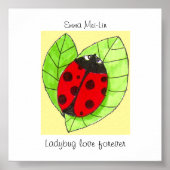 Ladybug-liefde voor altijd poster (Voorkant)