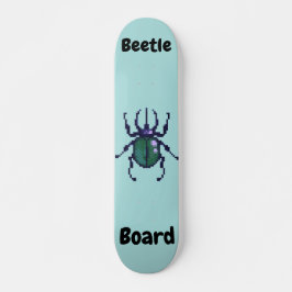 Ladybug, lieveheersbeestje pixelart persoonlijk skateboard