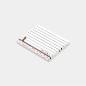 Ladybug Lined Post-it® Notes (Schuin)