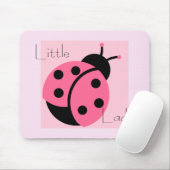 Ladybug "Little Lady" Mousepad Muismat (Met muis)