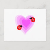 Ladybug Love Briefkaart (Voorkant)