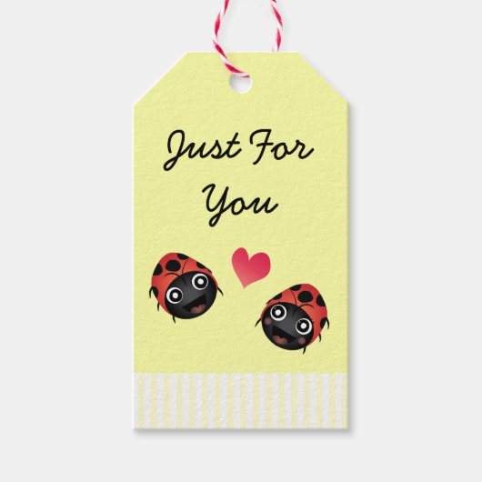 Ladybug Love Cadeaulabel (Voorkant)