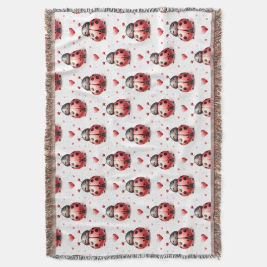 Ladybug Love Deken (Voorkant Verticaal)