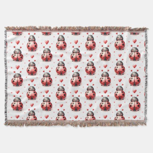 Ladybug Love Deken (Voorkant)