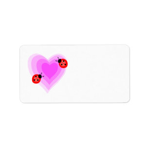 Ladybug Love Etiket