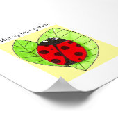 Ladybug Love Forever Poster (Hoek)