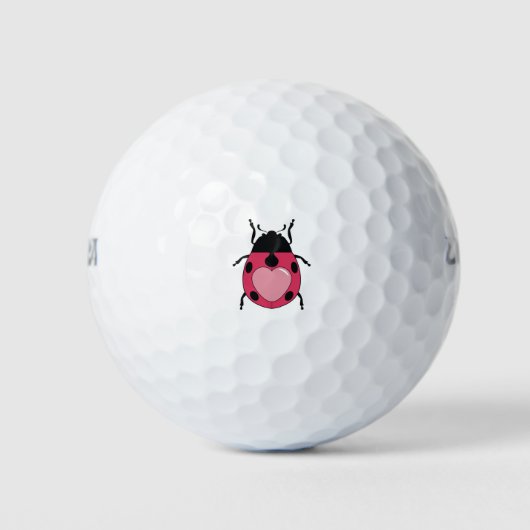 LADYBUG LOVE GOLFBALLEN (Voorkant)