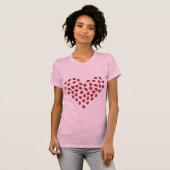 Ladybug Love Heart T-shirt (Voorkant volledig)