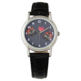 Ladybug Love Horloge
