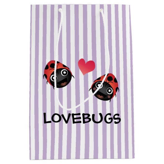 Ladybug Love Medium Cadeauzakje (Voorkant)