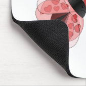 Ladybug Love Muismat (Hoek)