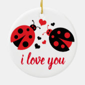 Ladybug Love Ornament (Achterkant)
