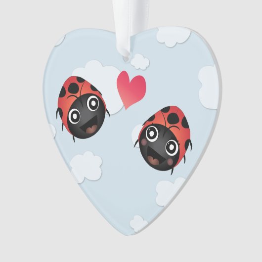 Ladybug Love Ornament (voorkant)