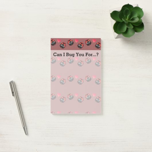 Ladybug Love (Patroon) Post-it® Notes (Kantoor)