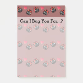 Ladybug Love (Patroon) Post-it® Notes