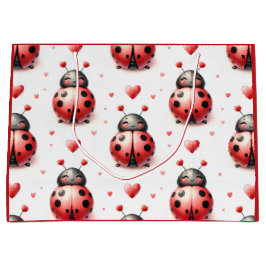 Ladybug Love (personalized) Groot Cadeauzakje
