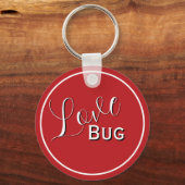 Ladybug Love (personalized) Sleutelhanger (Achterkant)