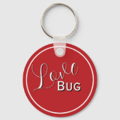 Ladybug Love (personalized) Sleutelhanger (Achterkant)