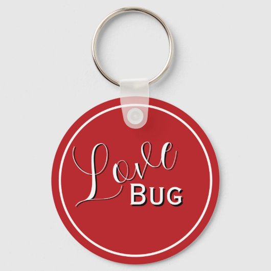 Ladybug Love (personalized) Sleutelhanger (Achterkant)