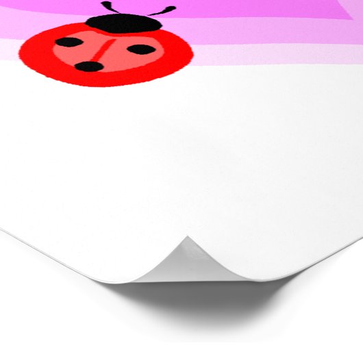 Ladybug Love Poster (Hoek)