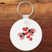Ladybug Love Sleutelhanger (Voorkant)