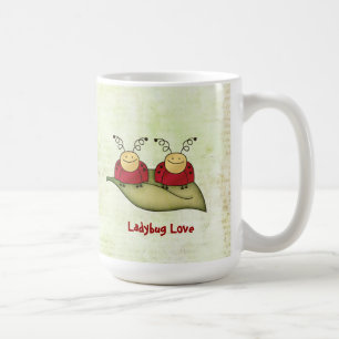 Ladybug Love Whimsical Graphic Mok