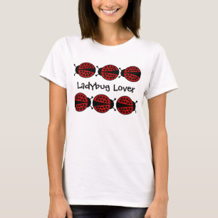 Ladybug Lover schattig T-shirt