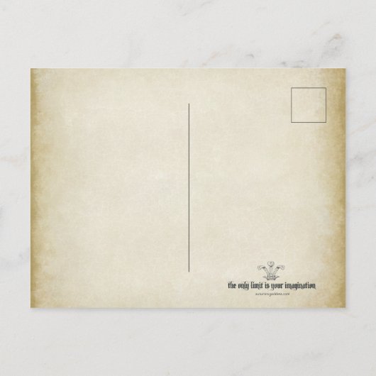 Ladybug Luck Briefkaart (Achterkant)