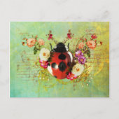 Ladybug Luck Briefkaart (Voorkant)