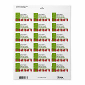 Ladybug Luck Etiket (Full Sheet)