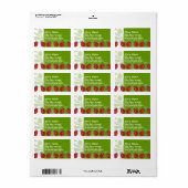 Ladybug Luck Etiket (Full Sheet)