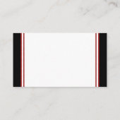 Ladybug Luier Raffle Tickets Etnische Baby Meisje Informatiekaartje (Achterkant)