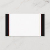 Ladybug Luier Raffle Tickets Meisje Baby shower Informatiekaartje (Achterkant)