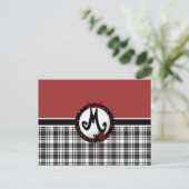 Ladybug M Briefkaart (Staand voorkant)
