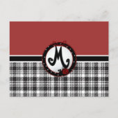 Ladybug M Briefkaart (Voorkant)