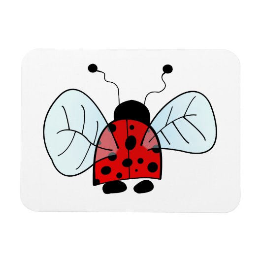 Ladybug Magneet (Horizontaal)