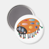 LADYBUG MAGNEET VAN JIM MALTESE (Voorkant / Achterkant)