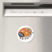 LADYBUG MAGNEET VAN JIM MALTESE (Insitu (Vaatwasser))