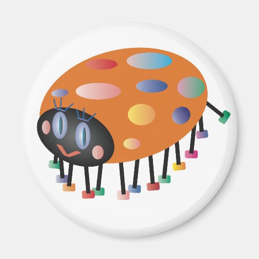 LADYBUG MAGNEET VAN JIM MALTESE (Voorkant)