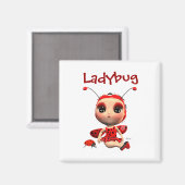 Ladybug Magnet (Voorkant / Achterkant)