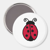 Ladybug Magnet (Voorkant / Achterkant)