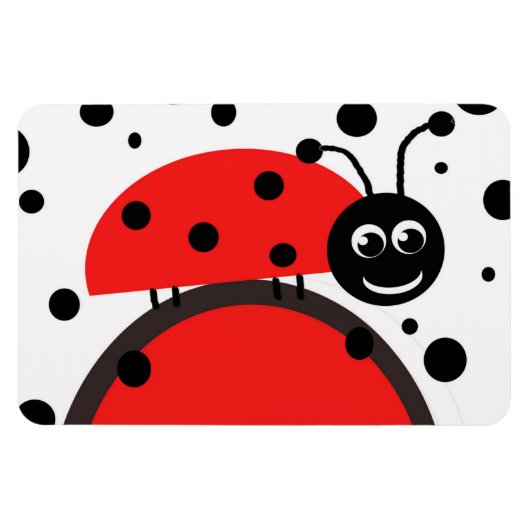 Ladybug Magnet Magneet (Horizontaal)