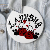 Ladybug Magnet Ronde Button 6,0 Cm (In situ)
