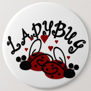 Ladybug Magnet Ronde Button 6,0 Cm