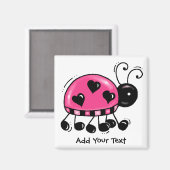 Ladybug Magnet - SRF (Voorkant / Achterkant)