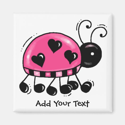 Ladybug Magnet - SRF (Voorkant)