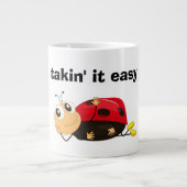 LADYBUG: "MAKKELIJK MAKEN" GROTE KOFFIEKOP (Voorkant)